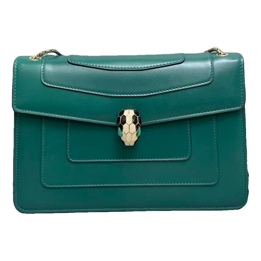 Bvlgari Serpenti leather crossbody bag