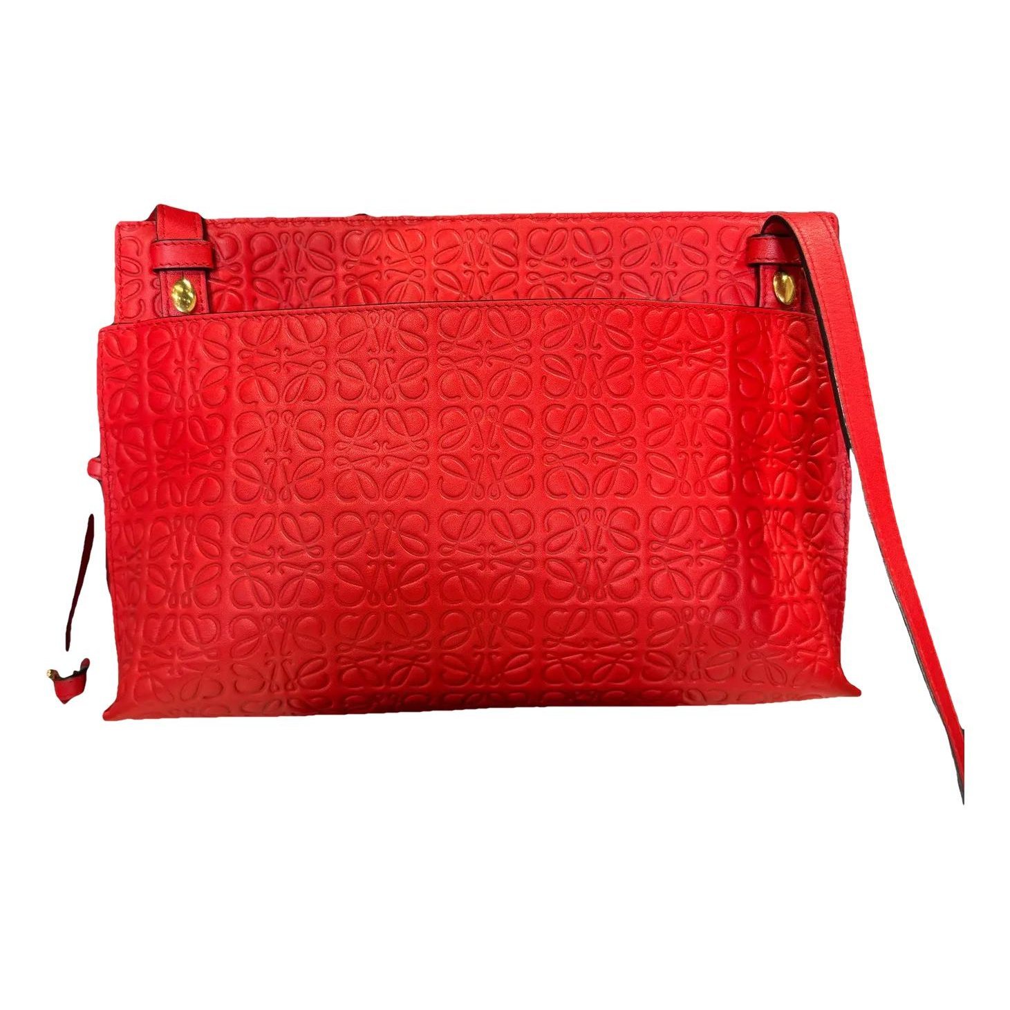 Puzzle Fold Pouch leather crossbody bag