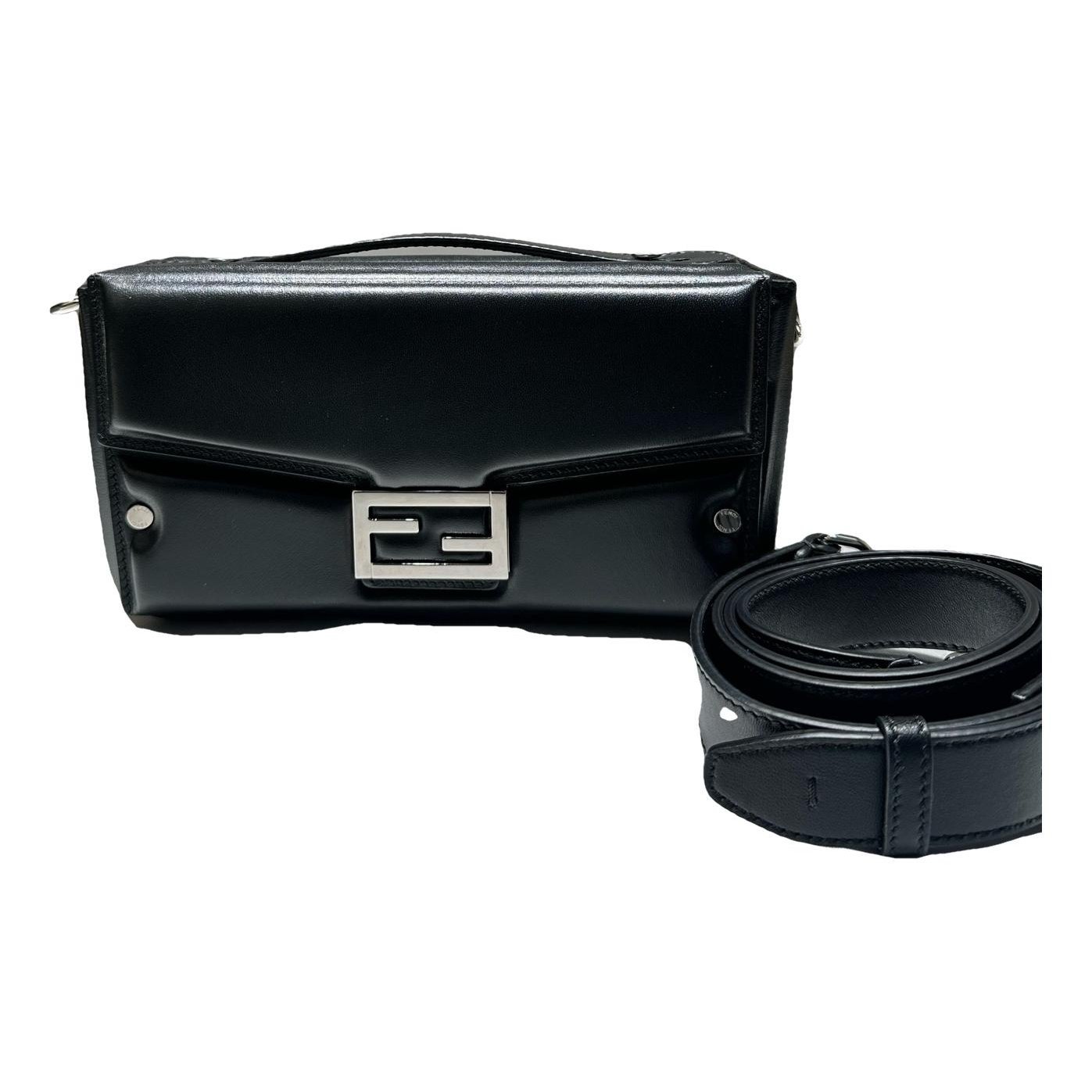 Leather crossbody bag