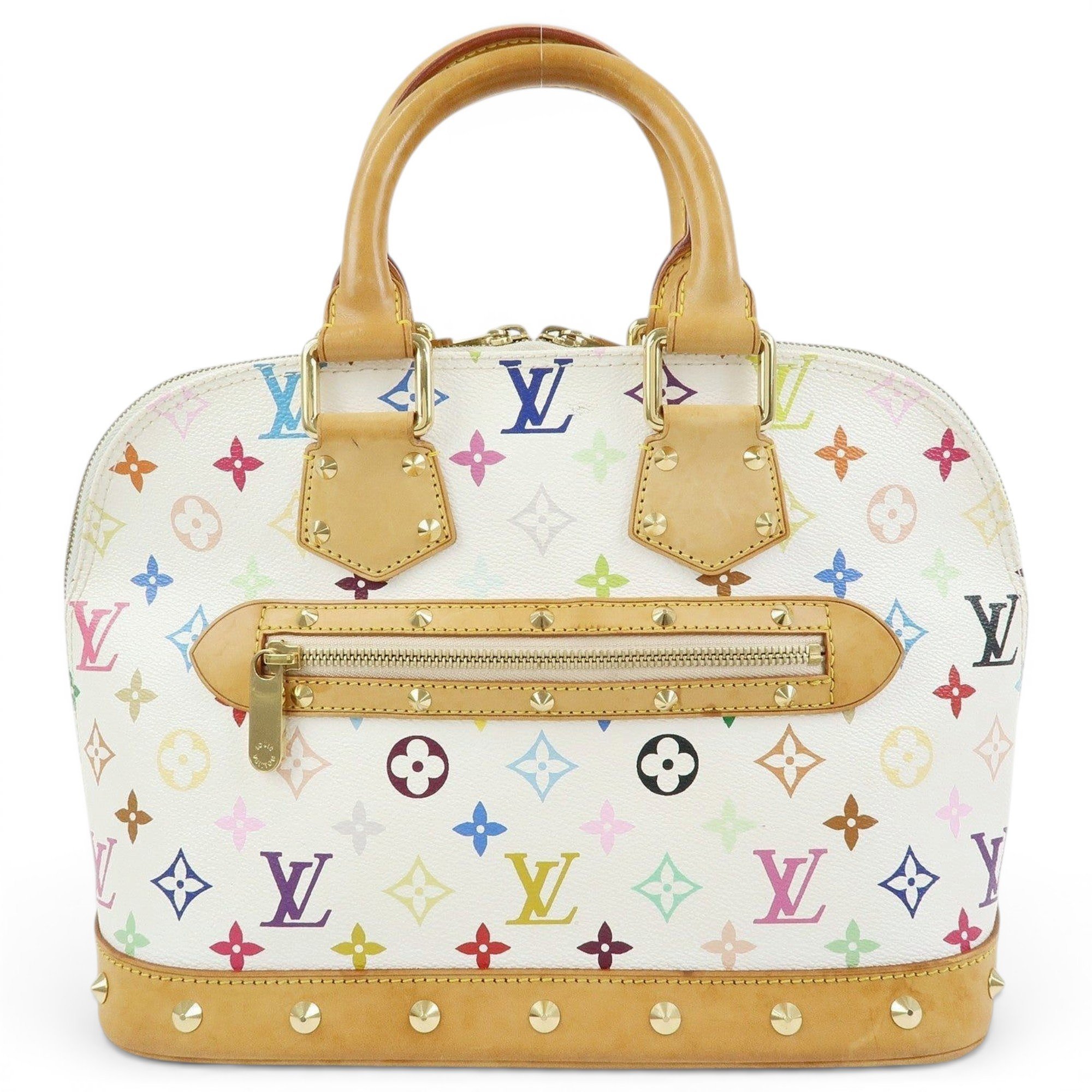 Alma leather handbag