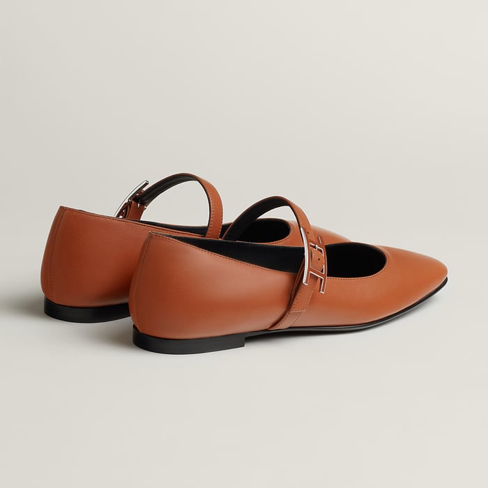 Marron Alezan Jane Ballet Flat