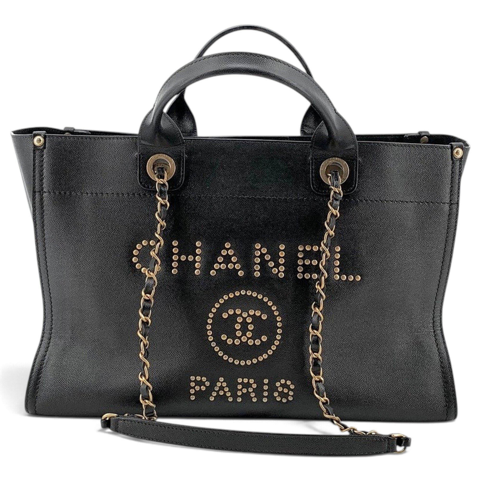Deauville leather tote