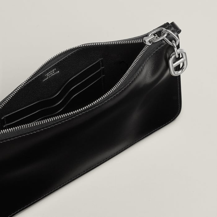 Noir Zipengo Chaine d'Ancre to Go Pouch