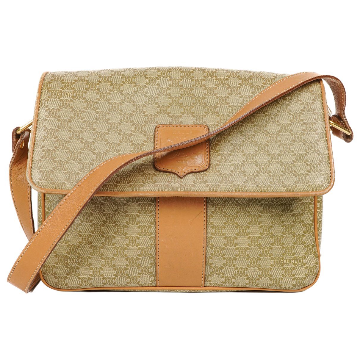 Triomphe cloth handbag