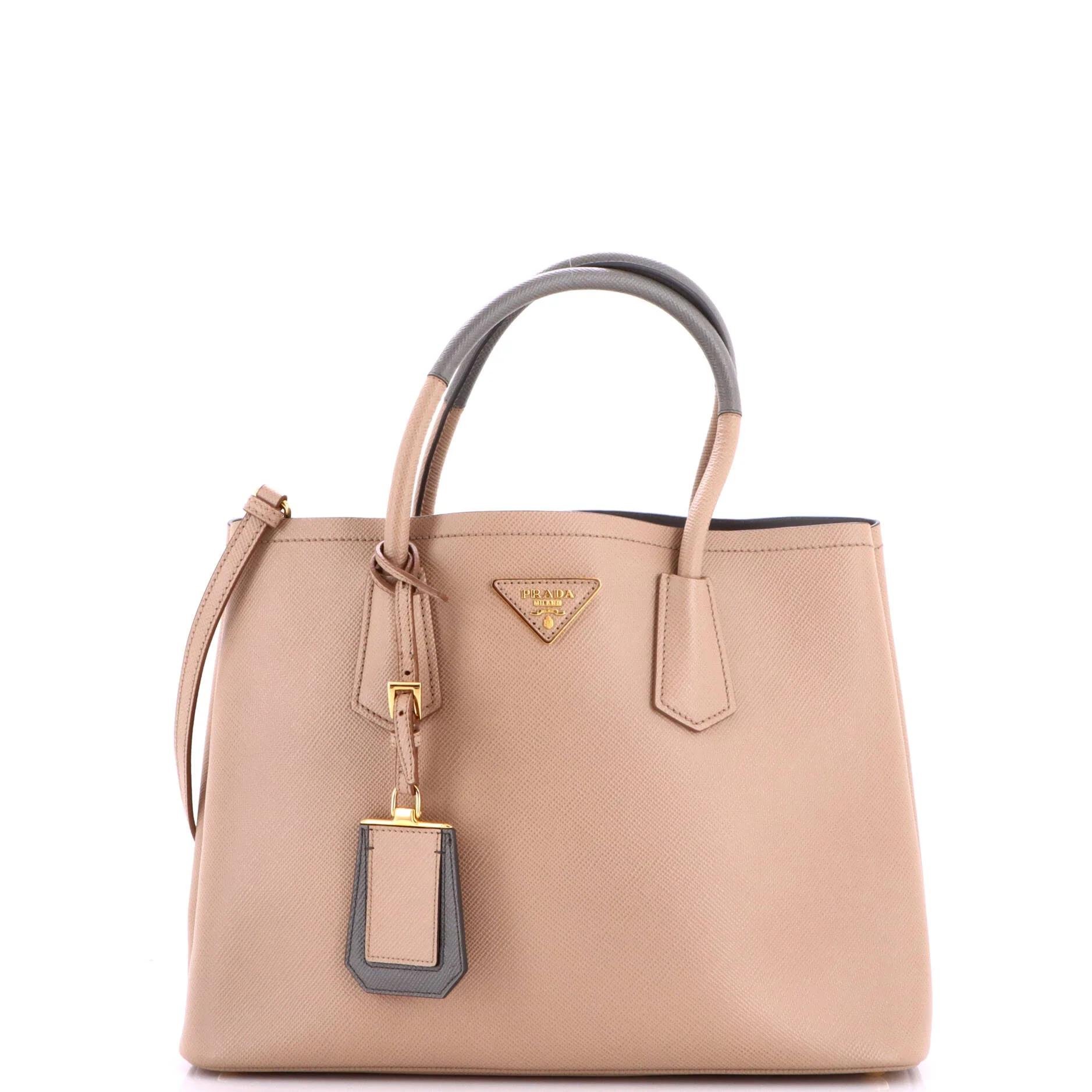 Leather tote