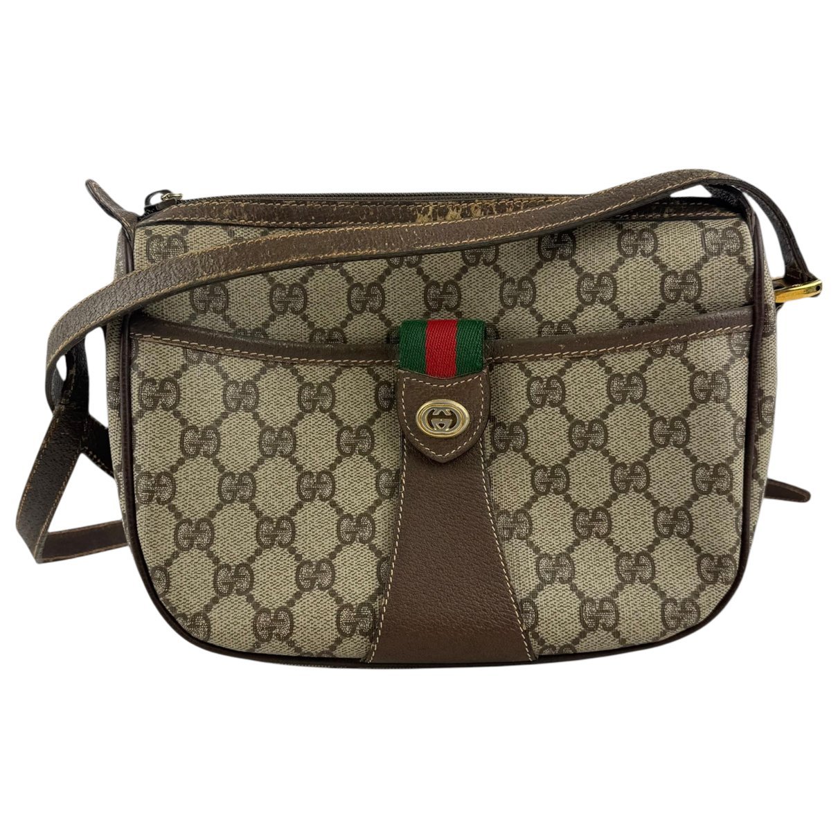 Ophidia leather handbag