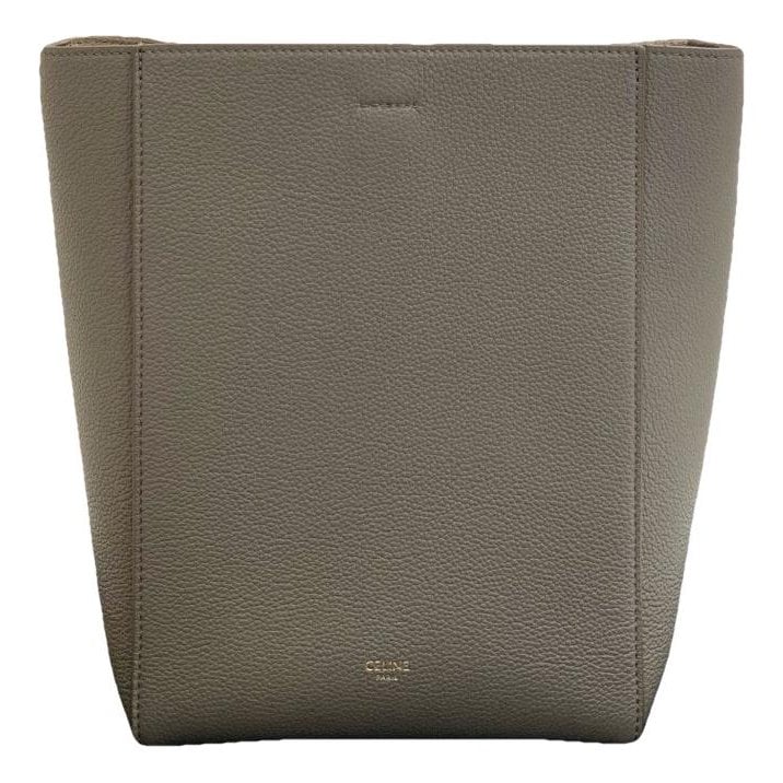 Seau Sangle leather tote