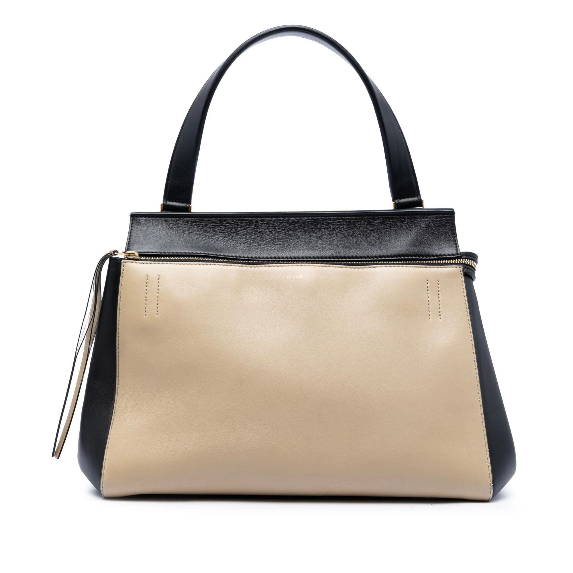Edge pony-style calfskin handbag