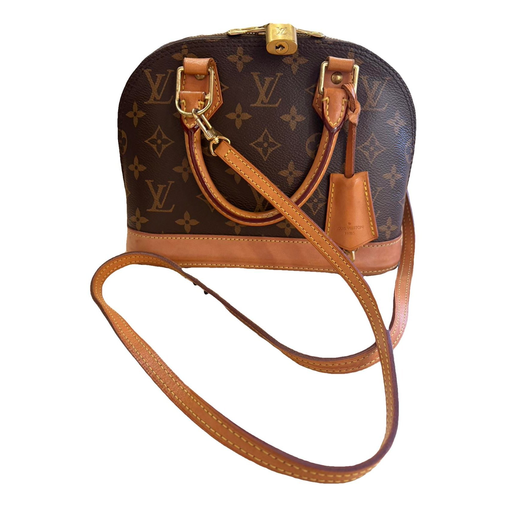 Alma BB leather handbag