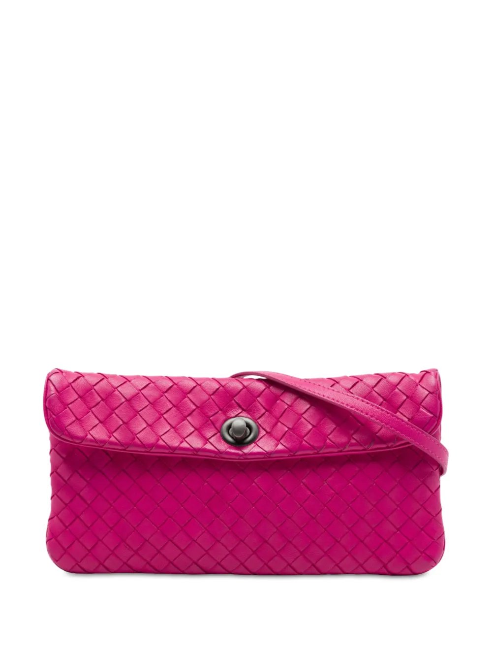 2012-2026 Mini Nappa Intrecciato Turn Lock crossbody bag