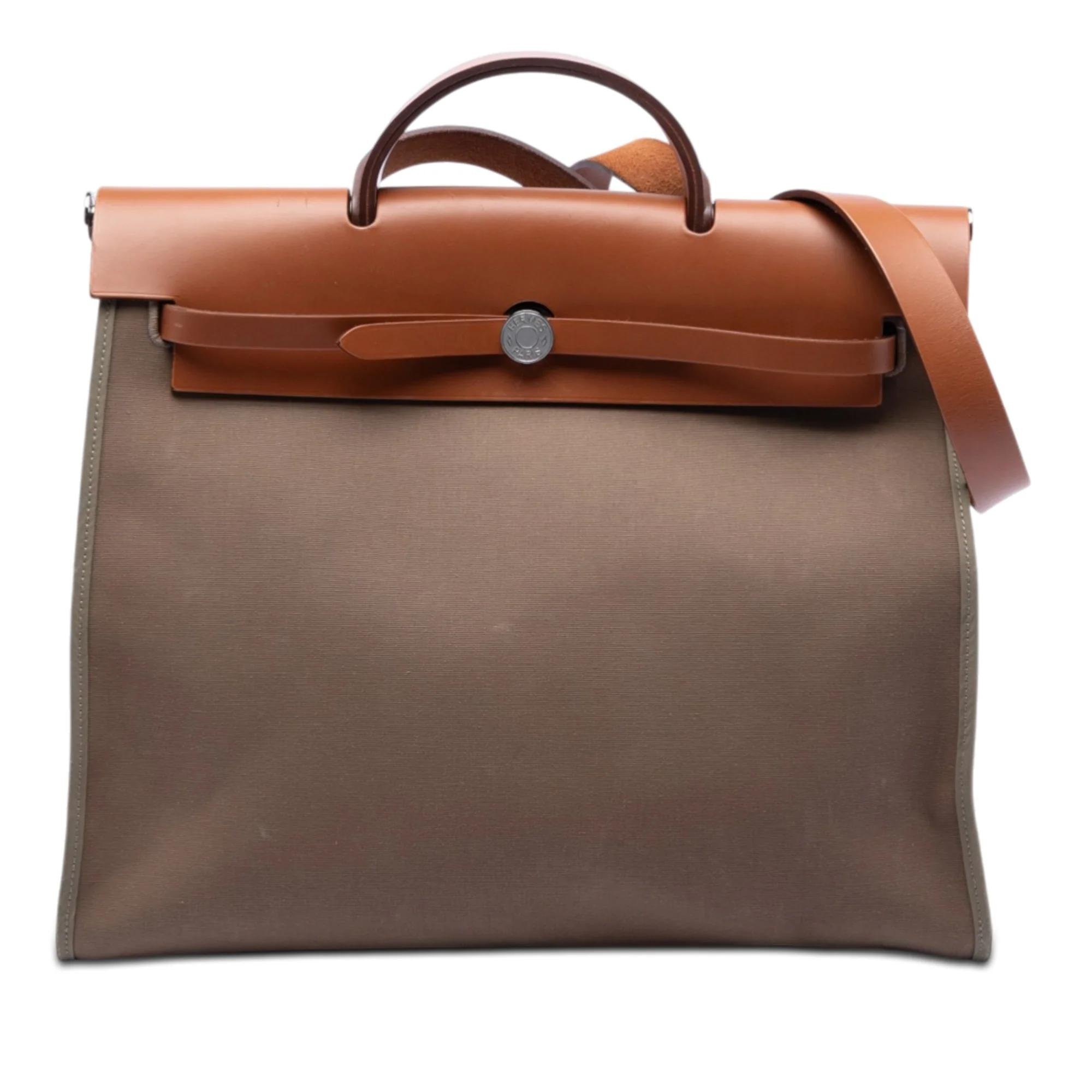 Herbag leather satchel