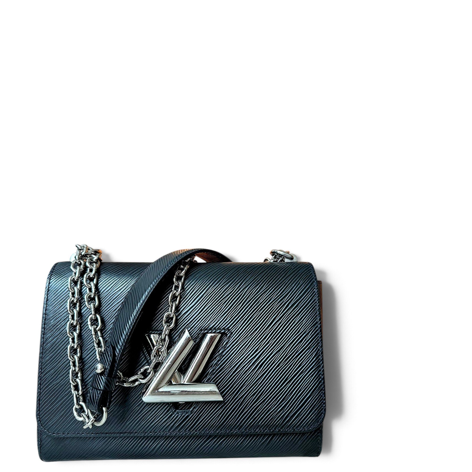 Twist leather handbag