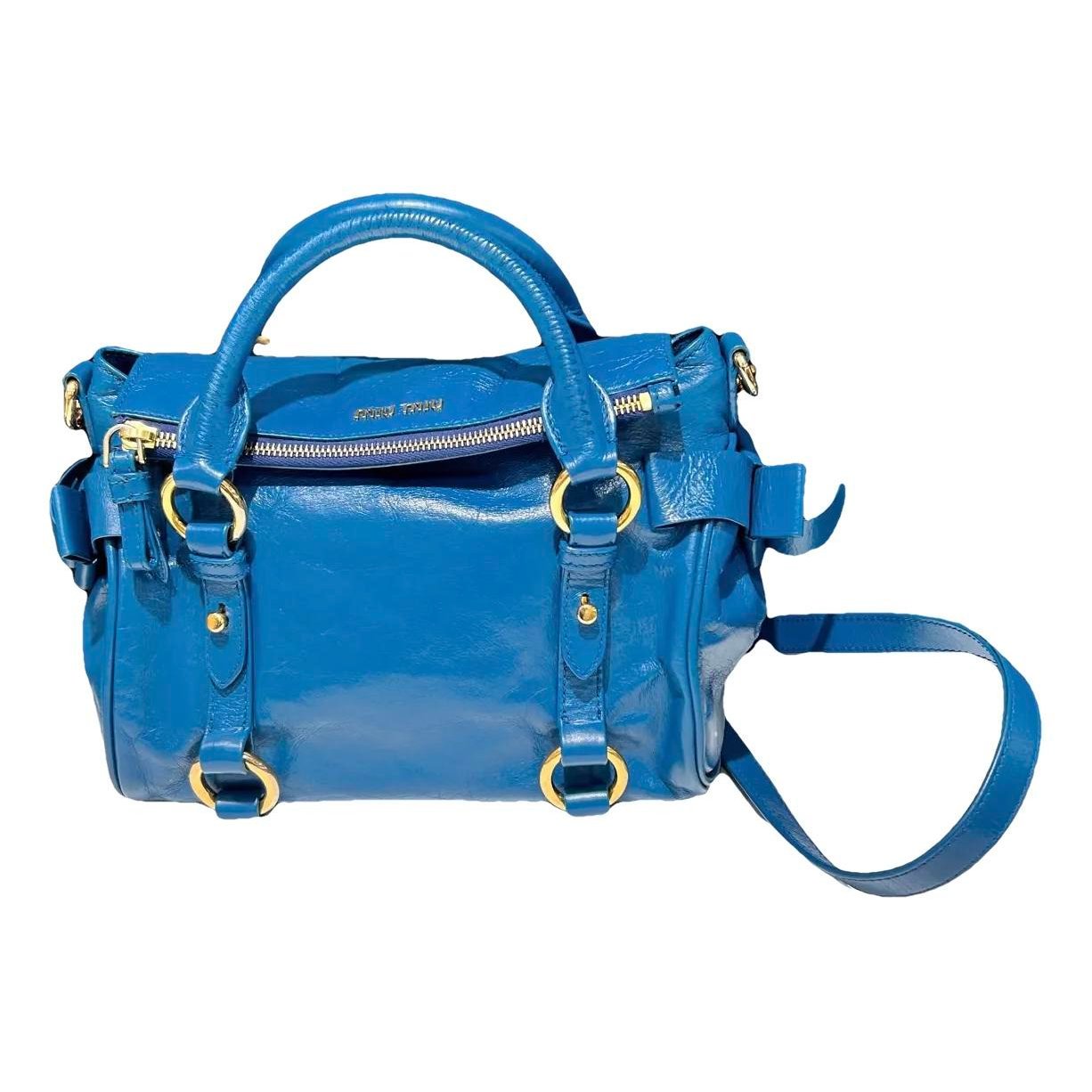 Bow bag leather handbag