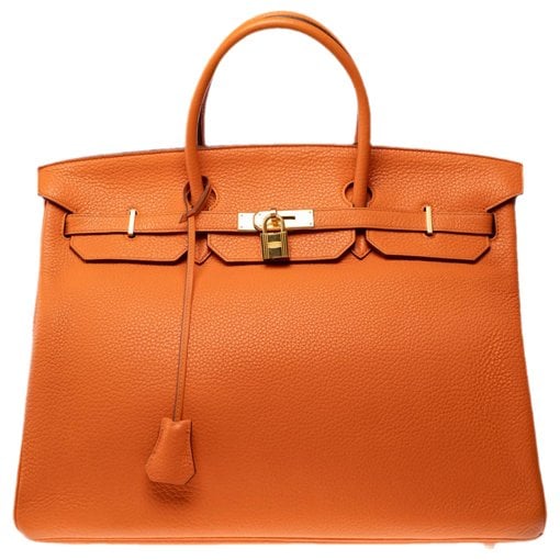 Hermes Birkin 40 Handbag Togo Leather 2010