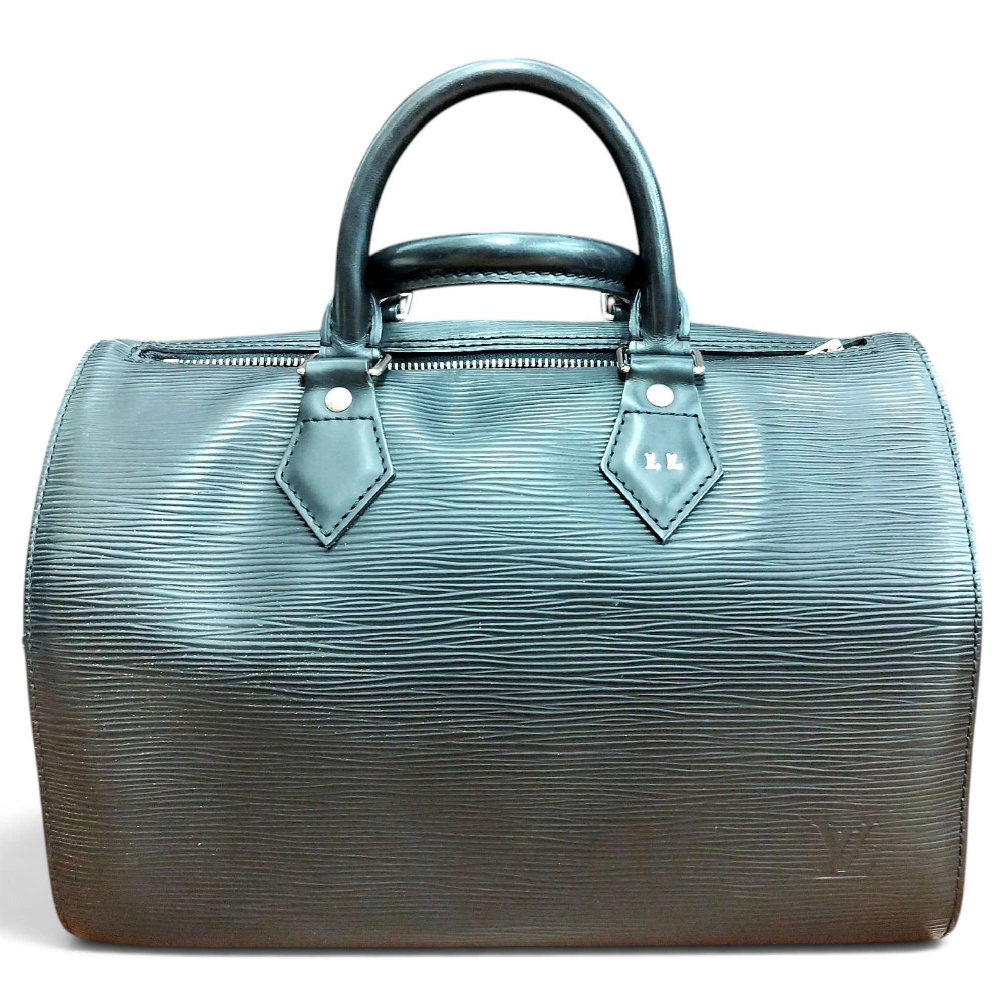 Speedy leather handbag