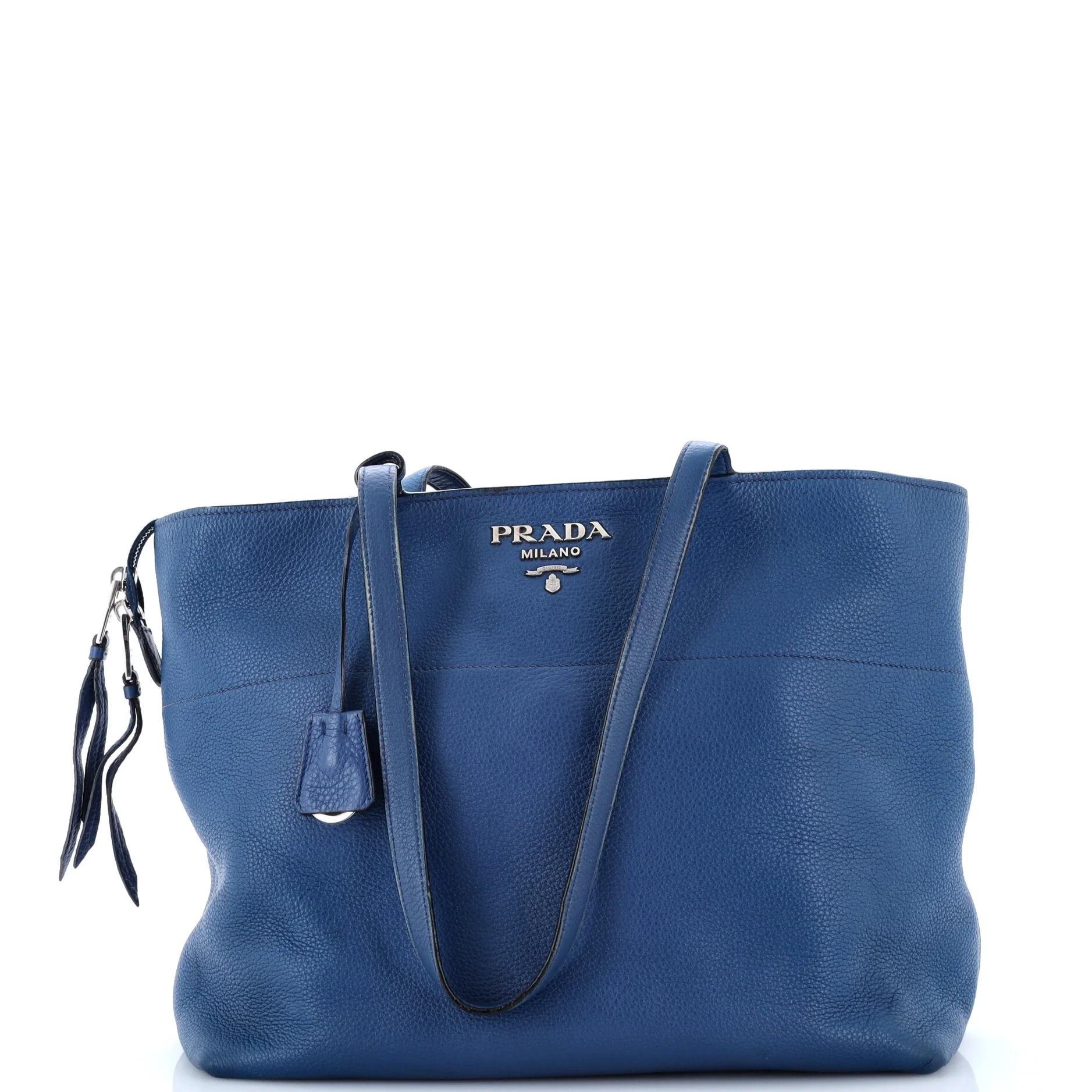 Leather tote