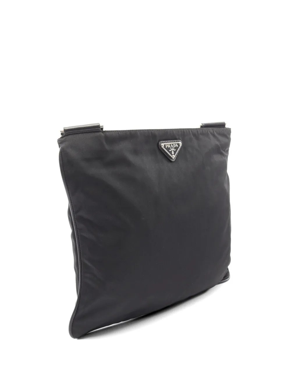 Prada 2000s triangle-logo shoulder bag