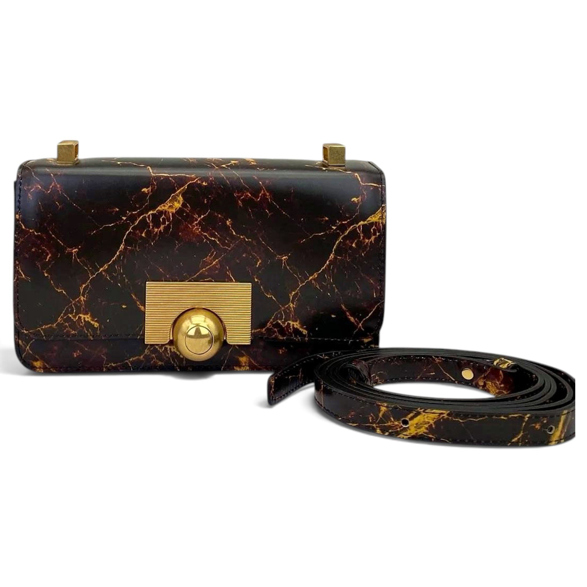 Leather crossbody bag
