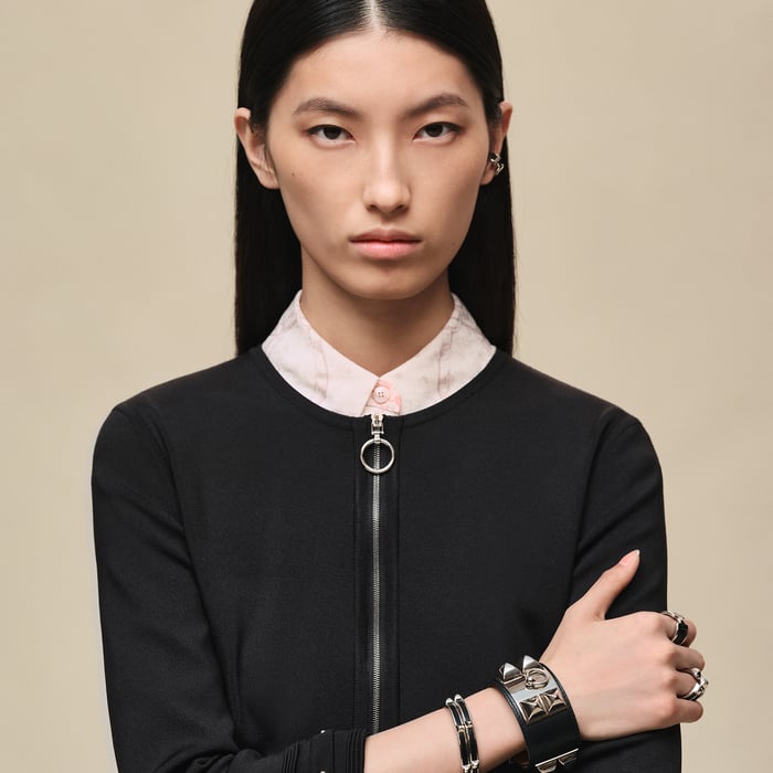 Noir Zipped Jacket