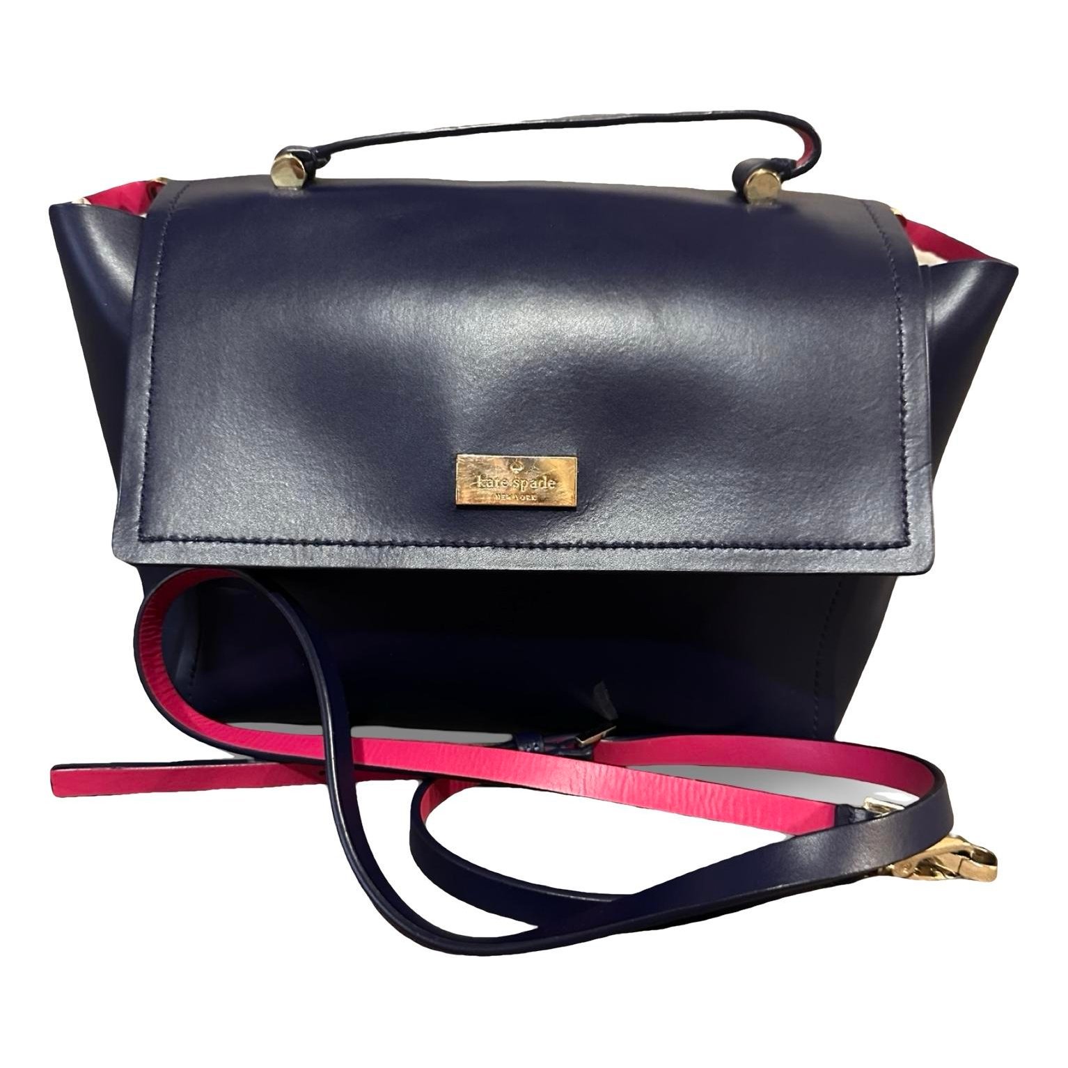 Leather crossbody bag