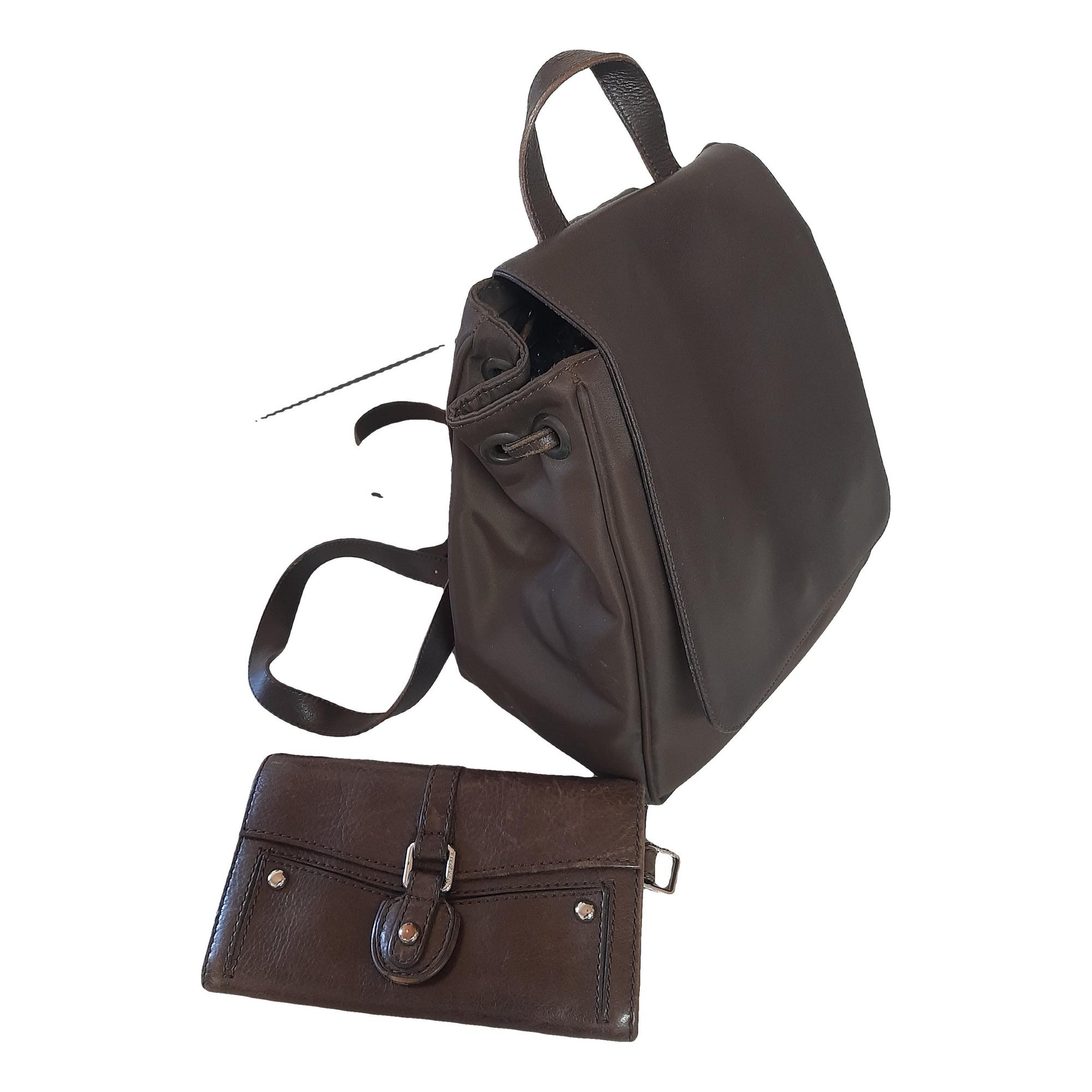 Max Mara Max Mara Atelier leather backpack