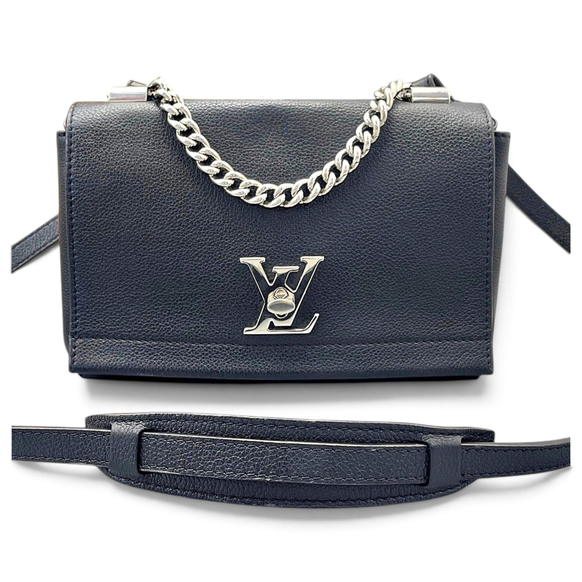 Lockme leather handbag