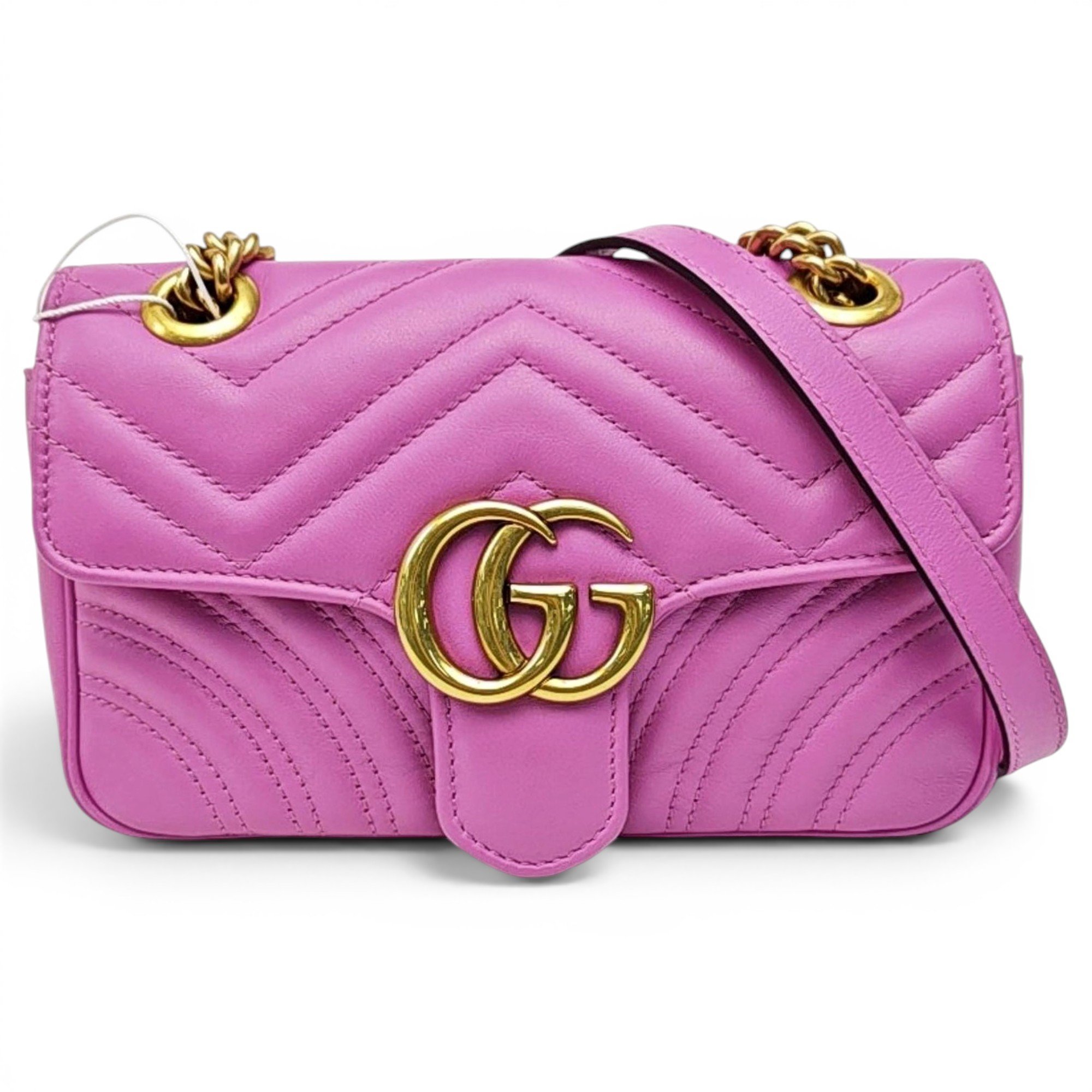 GG Marmont Flap leather crossbody bag