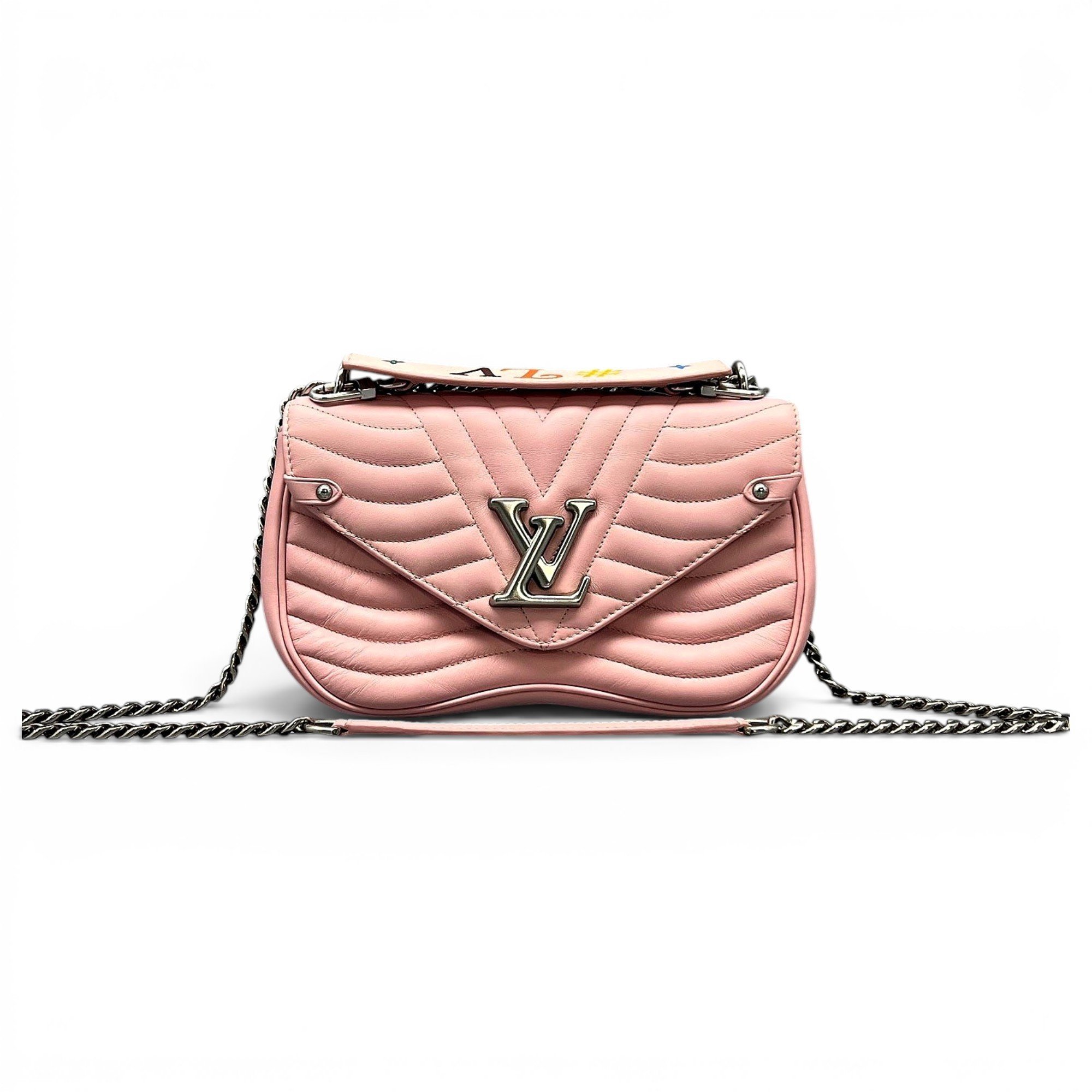 New Wave leather handbag