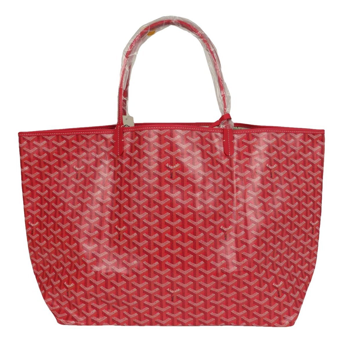 Goyard Saint-Louis leather tote