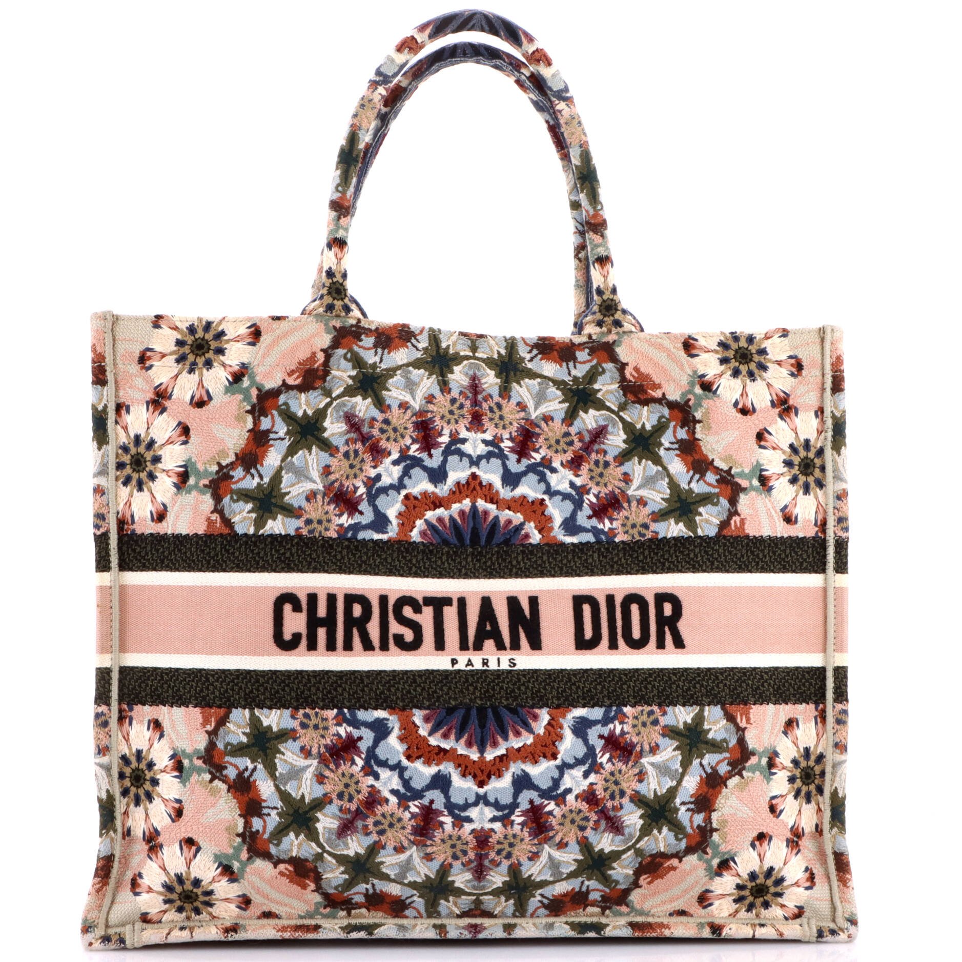 Book Tote KaleiDiorscopic Canvas Large