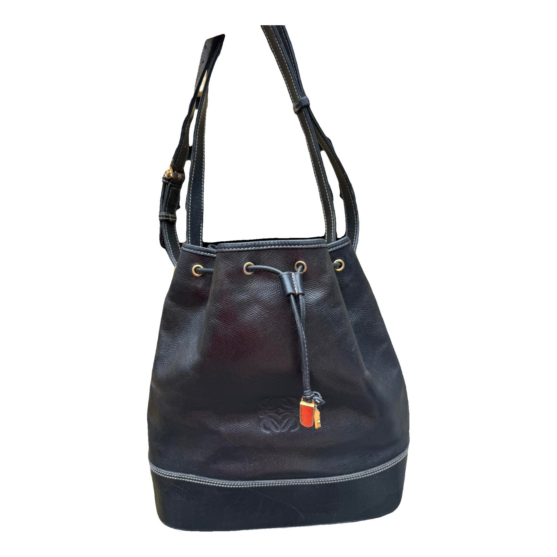 Leather handbag