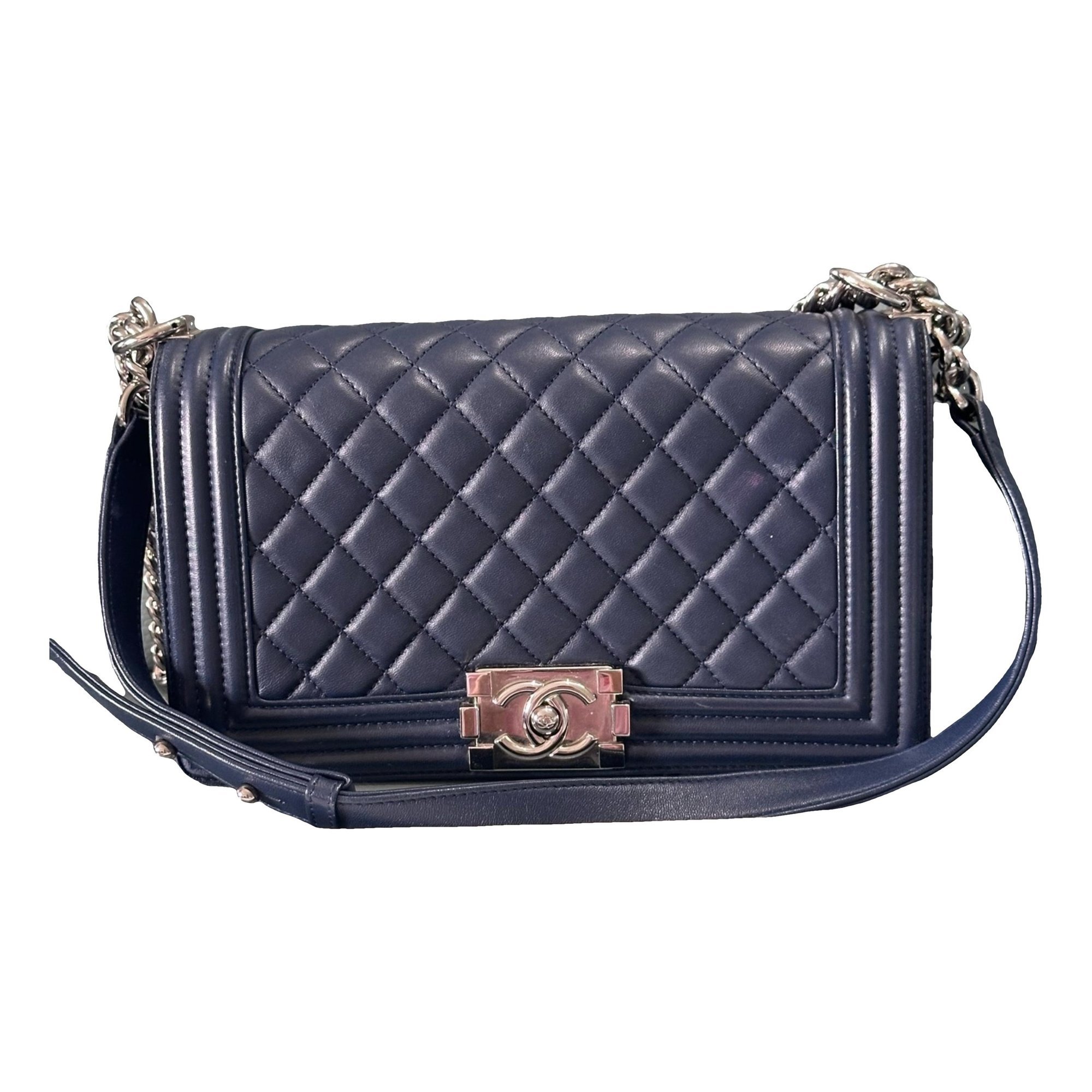 Boy leather crossbody bag