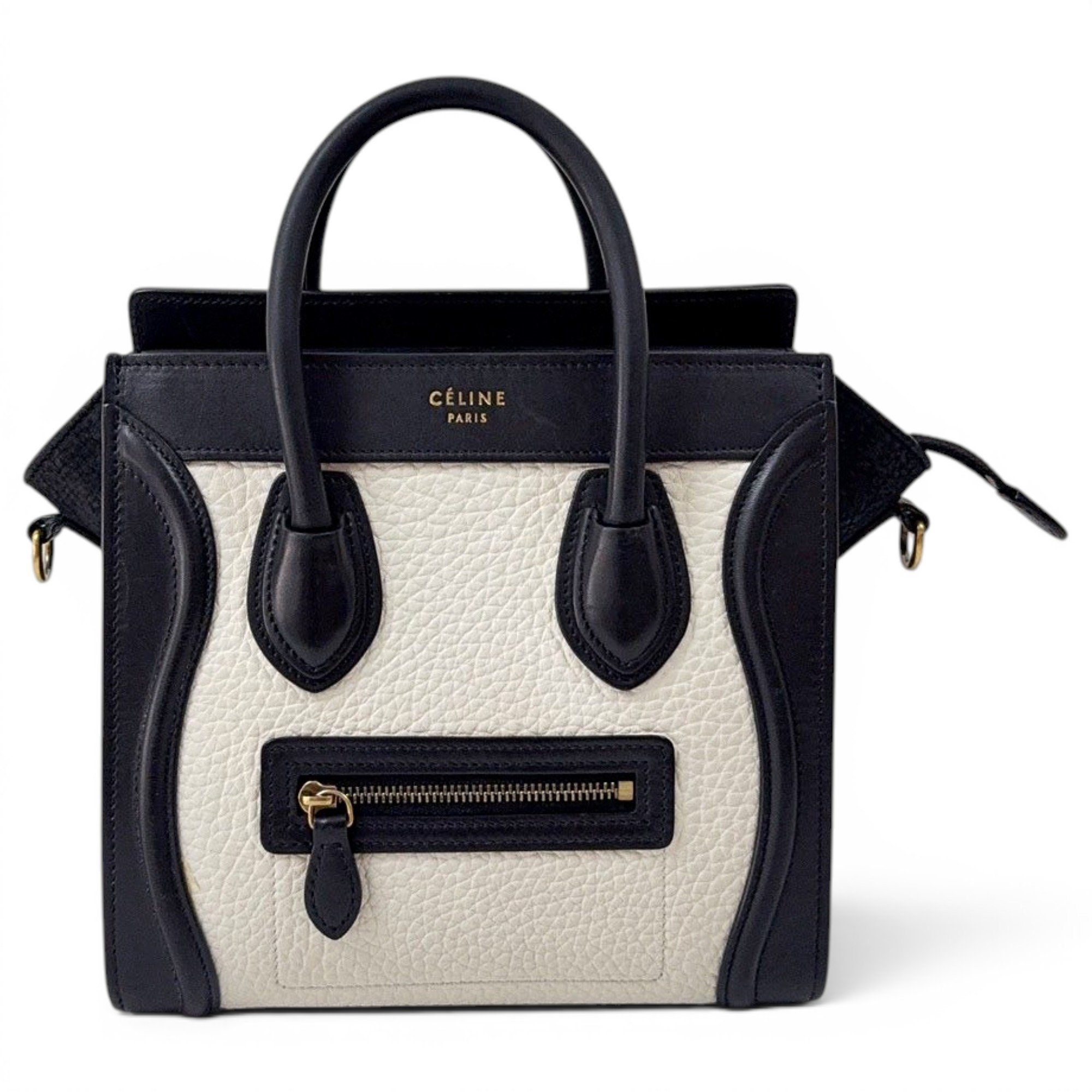 Nano Luggage leather handbag