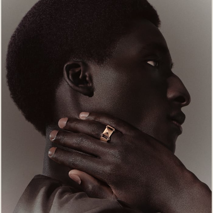 Sans Coloris Hermès Clou d'H Ring