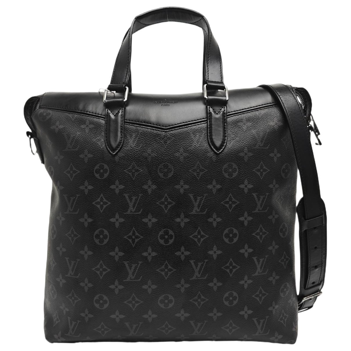 Explorer plissé leather handbag