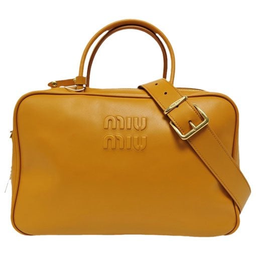 Beau leather handbag