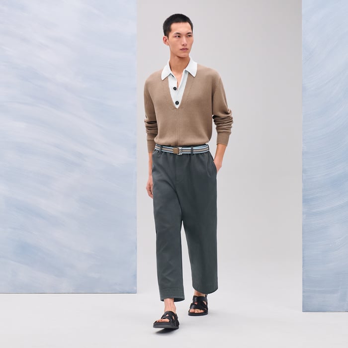 Grège "Lin Et l'Autre" Polo Shirt