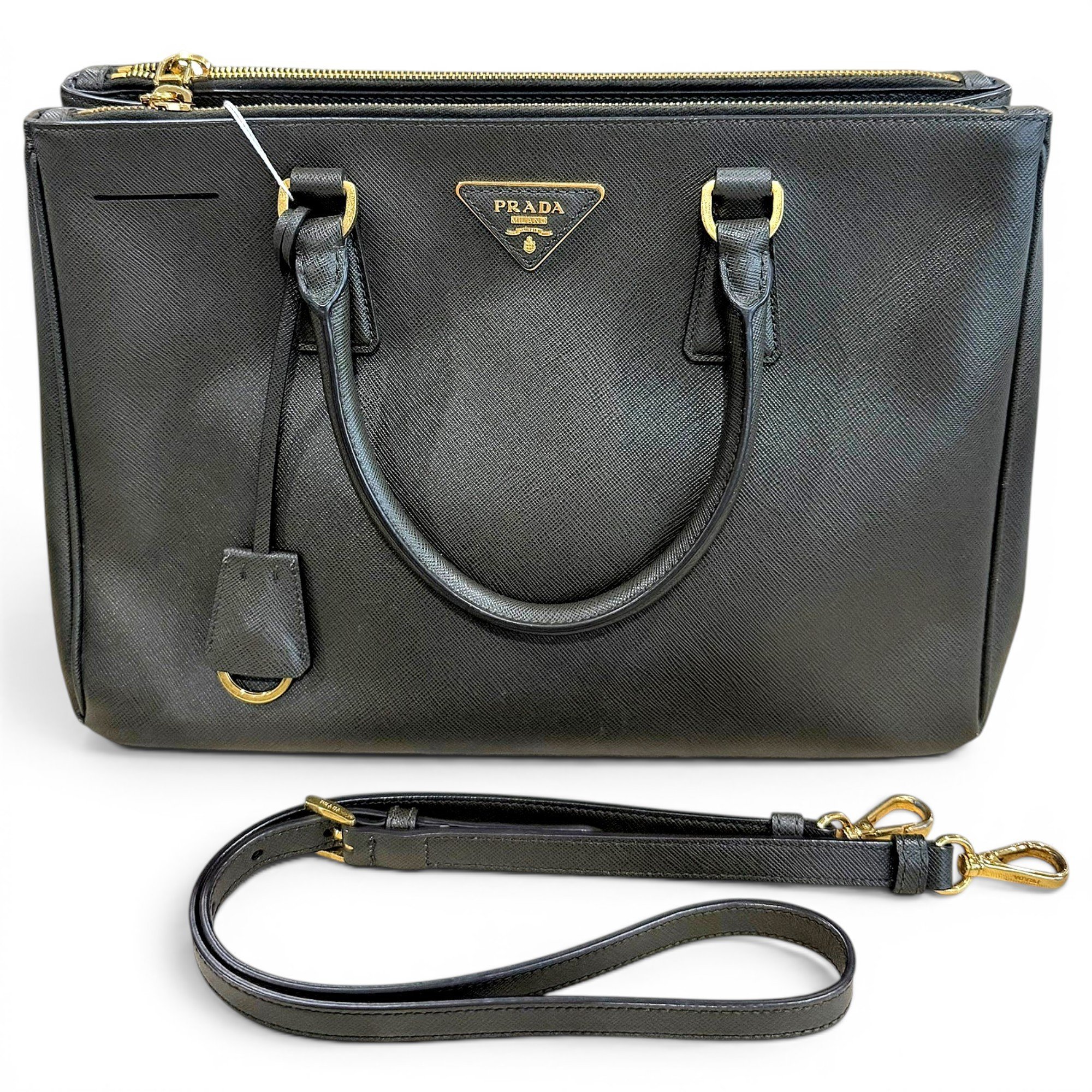 Galleria leather handbag