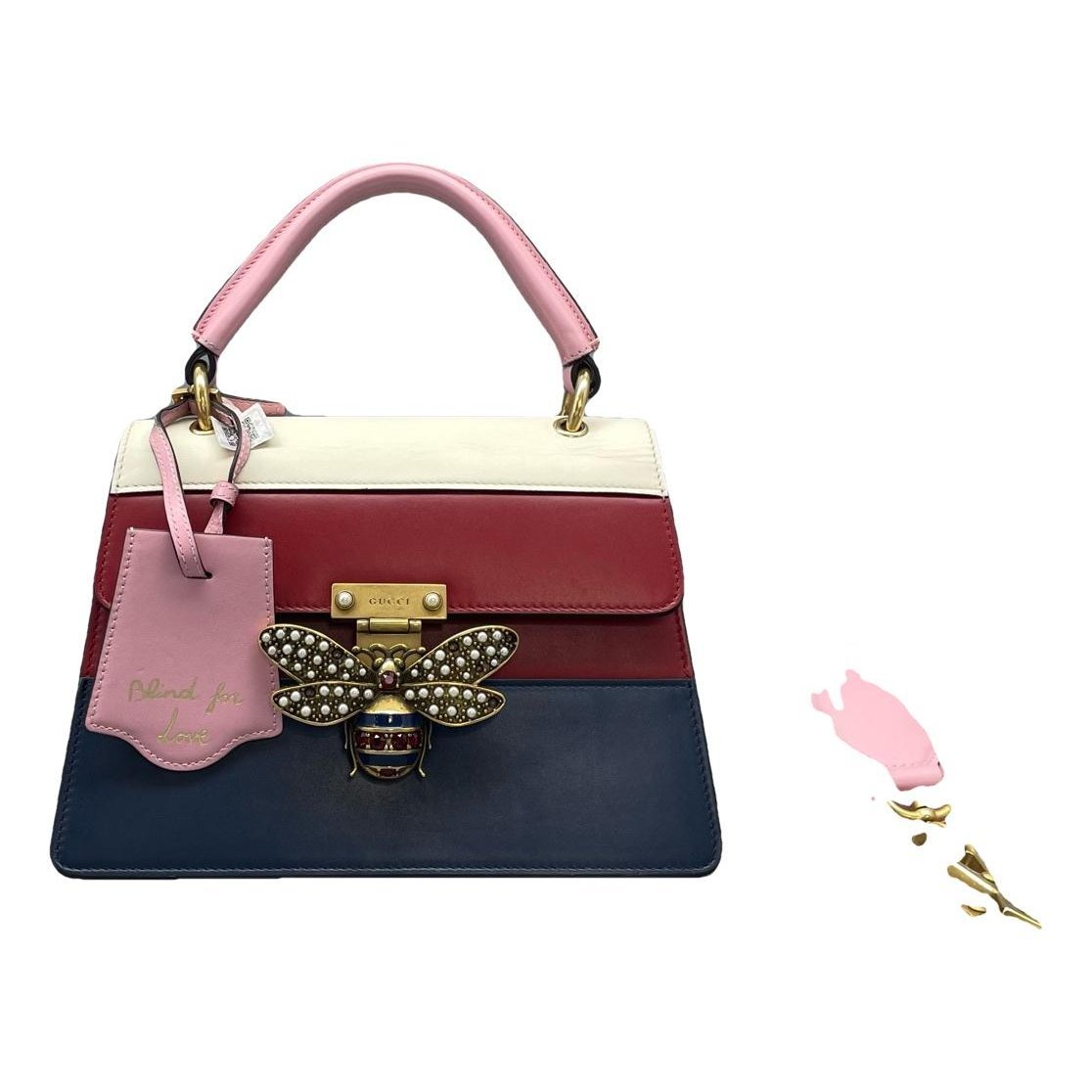 Leather handbag