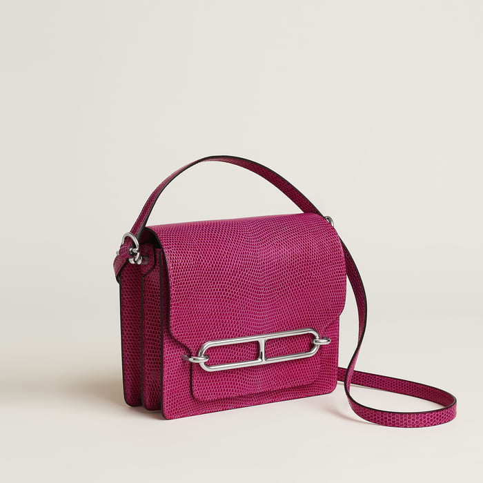 Rose Pourpre Roulis Mini Bag