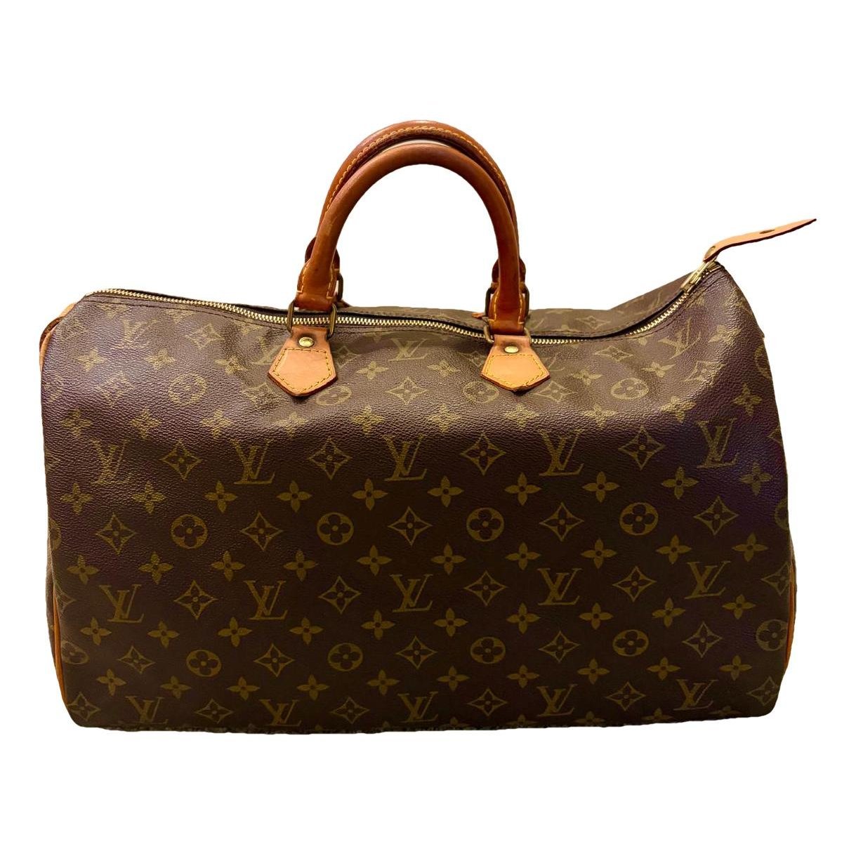 Speedy leather handbag