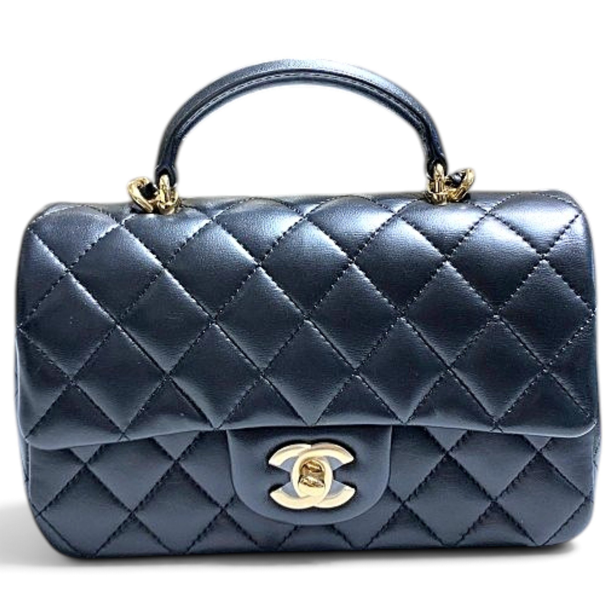 Timeless Classique Top Handle leather handbag