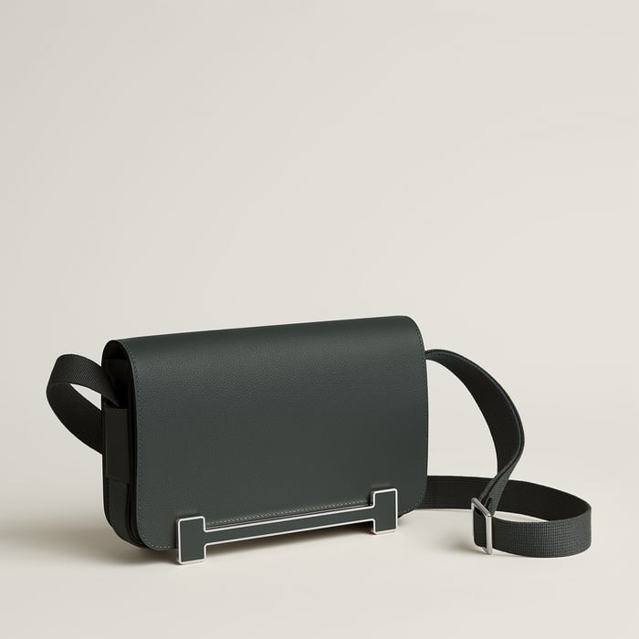 Vert Mangrove Hermès Geta Slim Bag