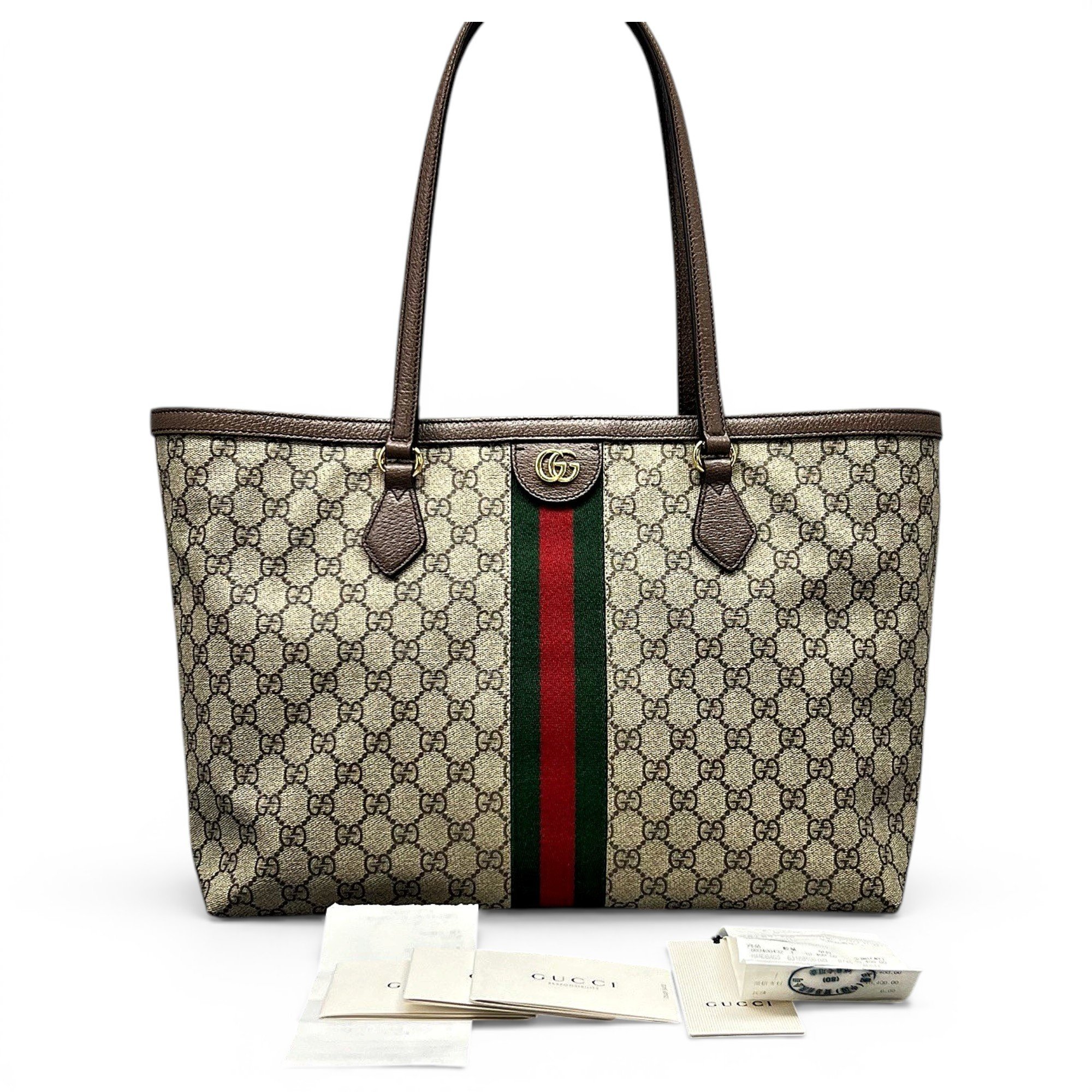 Ophidia Shopping leather tote
