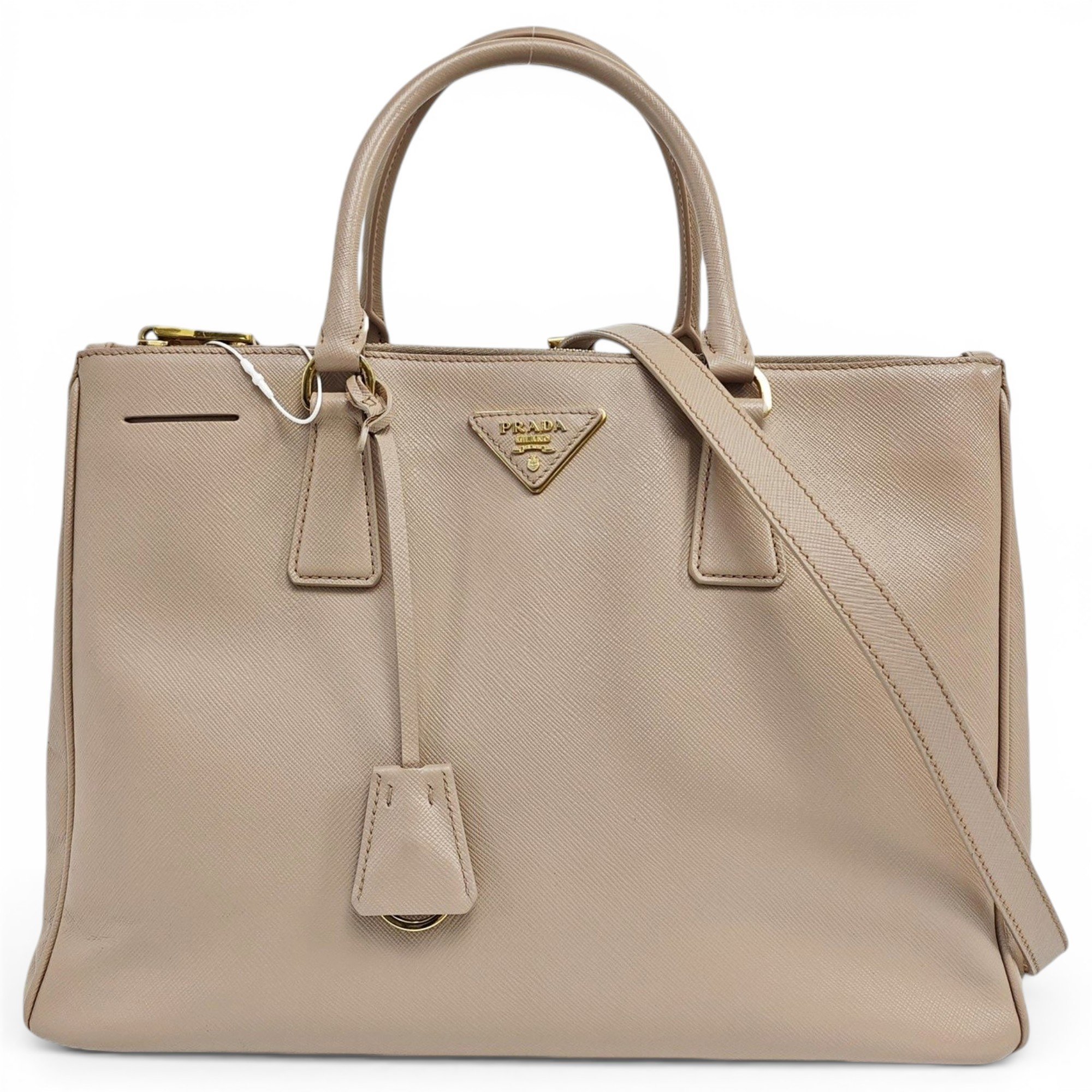 Galleria leather handbag
