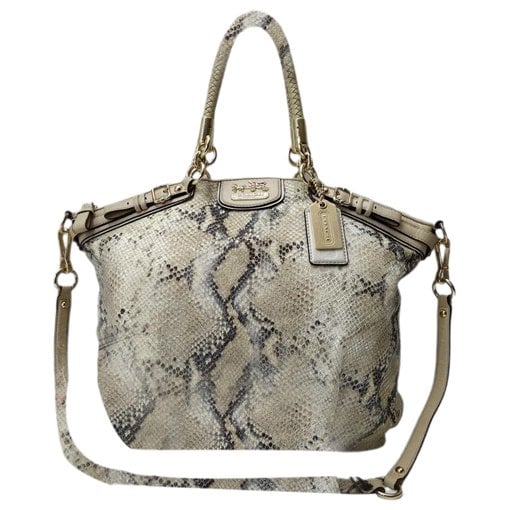 Leather satchel