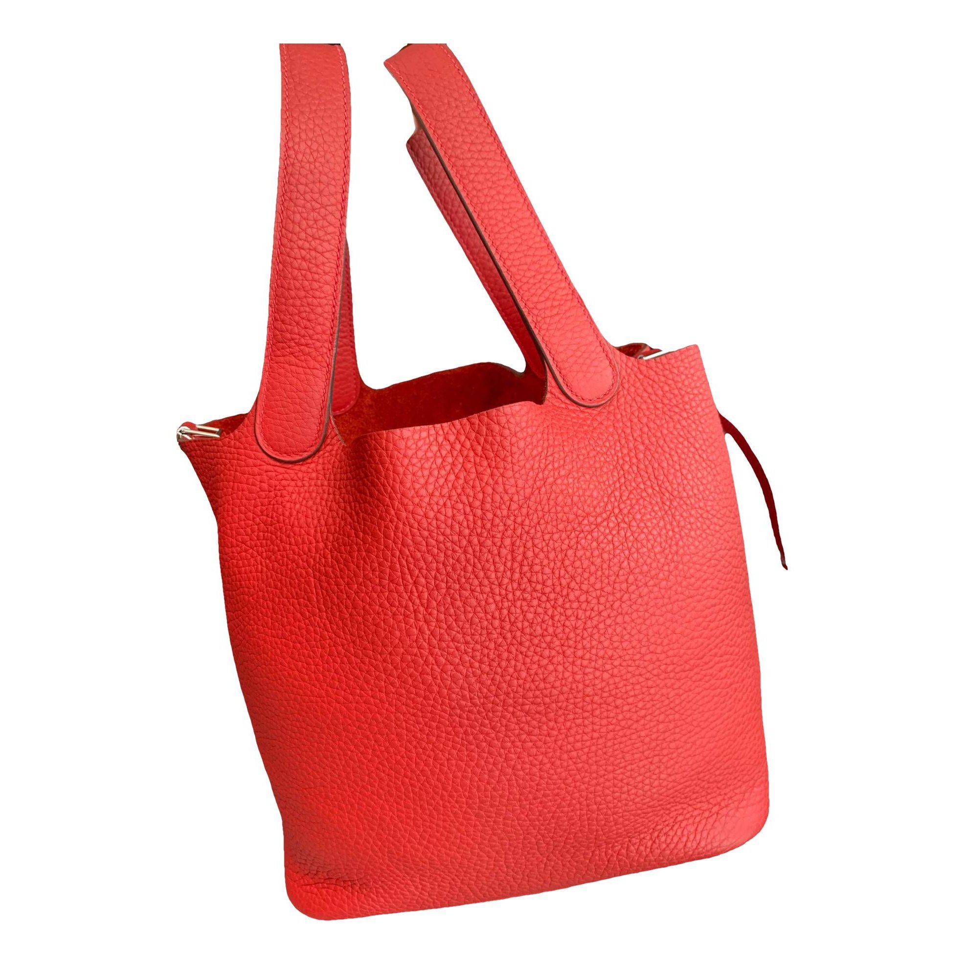 Hermes Picotin leather tote