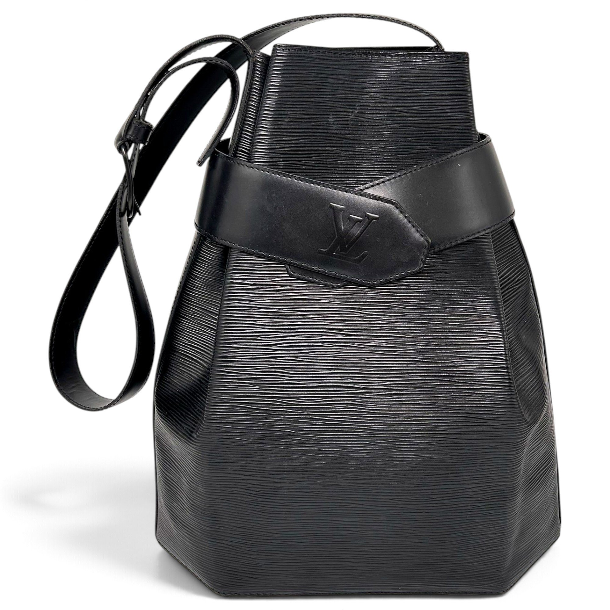 Sac d'épaule leather handbag