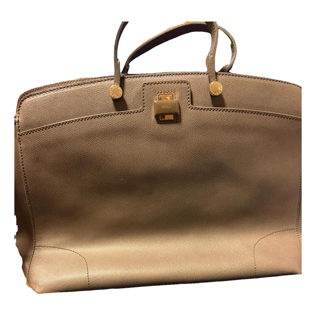 Faux fur handbag