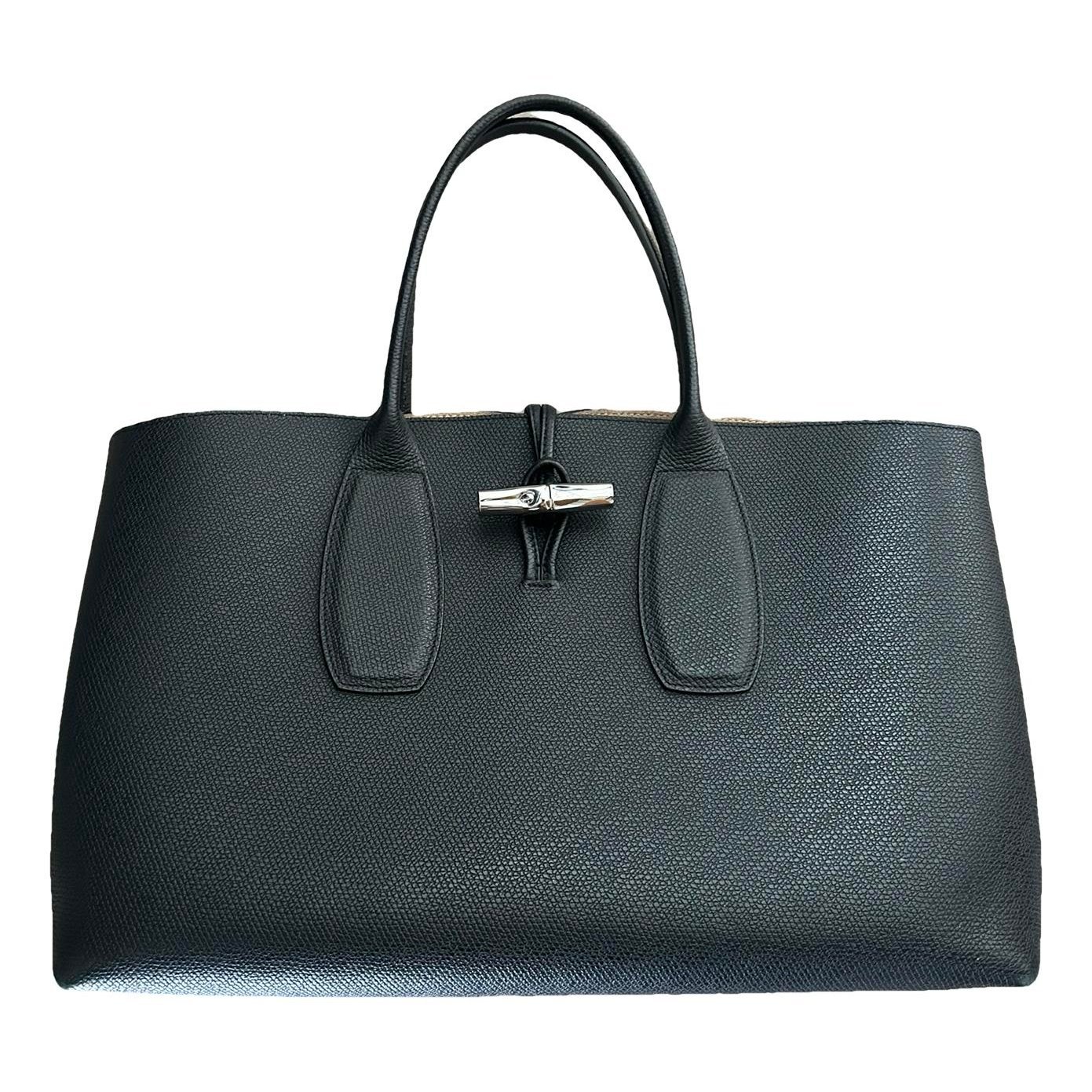 Longchamp Roseau leather tote